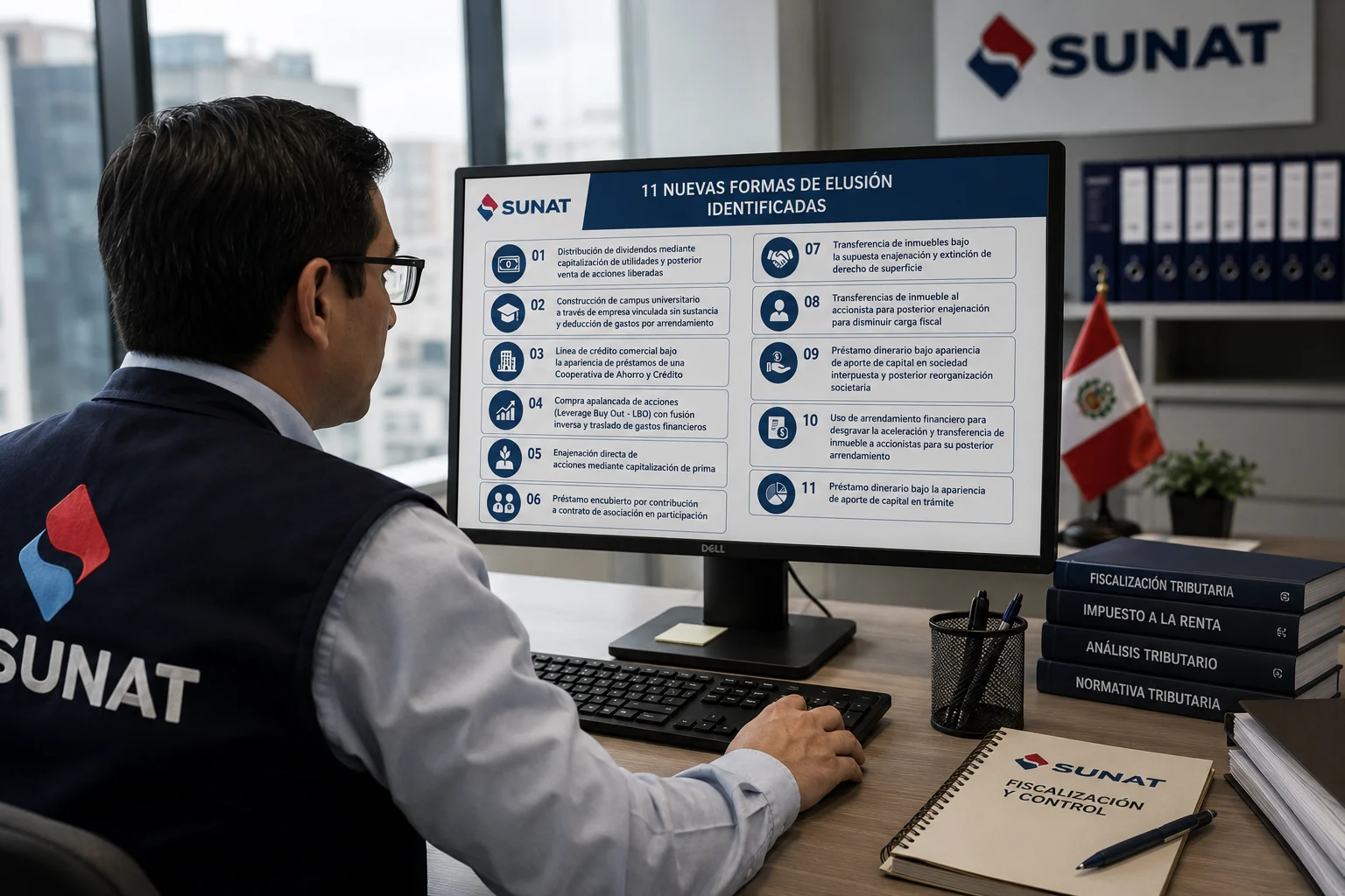 SUNAT suma 11 nuevos esquemas de alto riesgo fiscal: el nuevo mapa de la elusión que toda empresa debe revisar antes de una fiscalización
